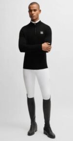 Светр чоловічий Rouven Half Zip Strickpullover від BOSS - Зображення 5