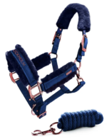 Недовуздок з хутром + чумбур від Equestrian Stockholm