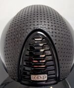 Шолом Cromo 2.0 Polo Polish Black + Verona Black Leather on Black + Crystals від KEP - Зображення 2