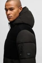 Куртка зимова чоловіча Tomas Cord Puffer від BOSS - Зображення 4