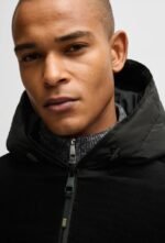 Куртка зимова чоловіча Tomas Cord Puffer від BOSS - Зображення 5