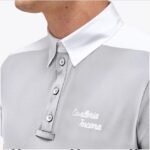 Поло турнірне чоловіче Jersey Embroidered від Cavalleria Toscana - Зображення 3