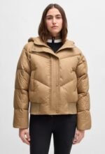 Куртка зимова жіноча Marsha Bomber Puffer від BOSS - Зображення 2