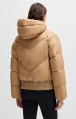 Куртка зимова жіноча Marsha Bomber Puffer від BOSS - Зображення 3