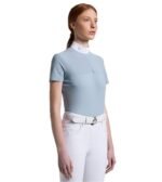 Поло турнірне жіноче CT Perforated Jersey Inserts від Cavalleria Toscana