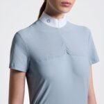 Поло турнірне жіноче CT Perforated Jersey Inserts від Cavalleria Toscana - Зображення 3