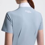 Поло турнірне жіноче CT Perforated Jersey Inserts від Cavalleria Toscana - Зображення 4