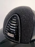 Шолом Cromo 2.0 Polo Polish Black + Vanity Black Crystals + Crystals від KEP - Зображення 2