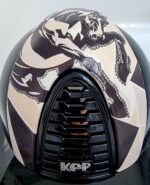 Шолом Cromo 2.0 Polo Polish Black + Furius Brown + Crystals від KEP - Зображення 2