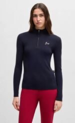 Лонгслів жіночий Alicia Strickpullover від BOSS - Зображення 2