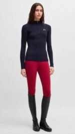 Лонгслів жіночий Alicia Strickpullover від BOSS - Зображення 5