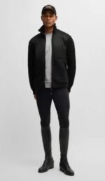 Куртка демісезонна чоловіча Taylor Alcantara Bomber від BOSS - Зображення 5