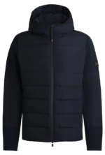 Куртка демісезонна чоловіча Jeff Puffer Hybrid від BOSS - Зображення 2