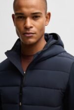 Куртка демісезонна чоловіча Jeff Puffer Hybrid від BOSS - Зображення 4