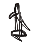 Вуздечка з комбінованим капсюлем X-Line Bridle Stockholm з тасьмяним повіддям від Waldhausen