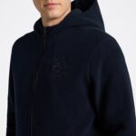 Кофта чоловіча CT Fleece Zip Hoodie від Cavalleria Toscana - Зображення 3
