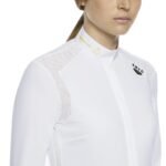 Сорочка турнірна жіноча з довгим рукавом R-Evo Perforated від Cavalleria Toscana