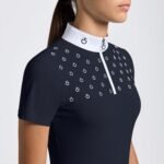 Поло турнірне для дівчинки CT Logo Print від Cavalleria Toscana - Зображення 3